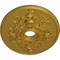 Ekena Millwork Alexa Medallion (Canopies up to 5 5/8"), 30 3/4"W x 21 1/4"H x 3 7/8"ID x 1 5/8"P, Pharaohs Gold CM21X30ALPGS - alternate 3